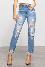 Cali Ripped Highwaist Jeans